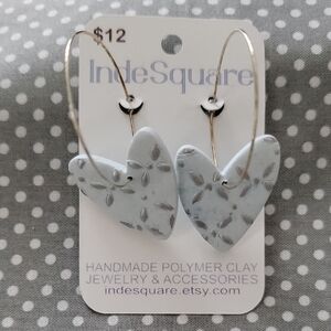 IndeSquare Heart Earrings